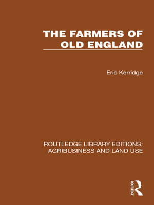 cover image of The Farmers of Old England